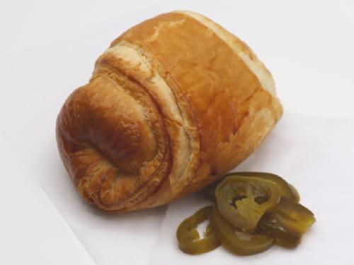 ham & cheese Croissant w/ Jalapeno