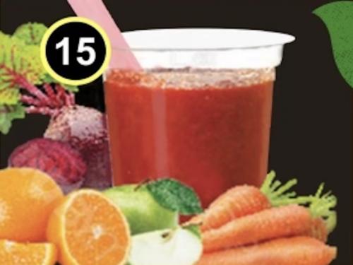 #15 Carrot beet orange apple