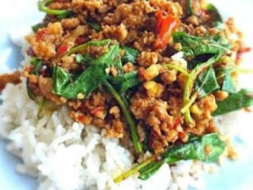 17. Seasoned chicken & Veg. stir fry