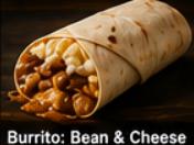Burrito: Bean & Cheese