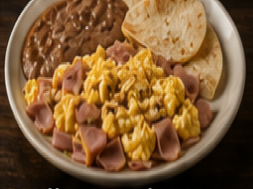 Huevos con jamon