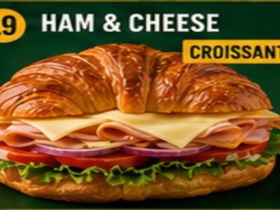 Ham & cheese Croissant