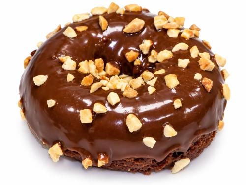 Chocolate Devil Food cake w/ peanut