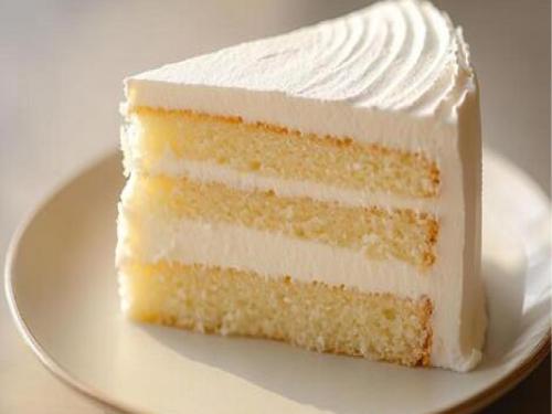 Vanilla cream cake