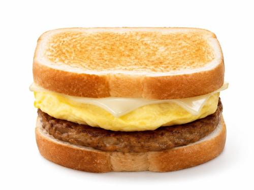 Sausage, Egg, & Cheese Toast
