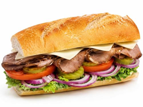 Roast beef & cheese