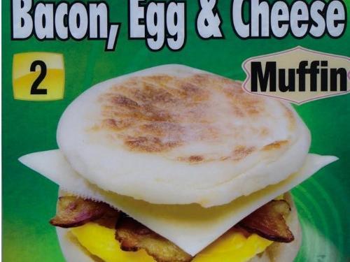 English Muffin, Bacon, Egg & Cheese