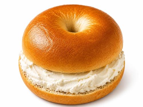Bagel Plain Cream Cheese