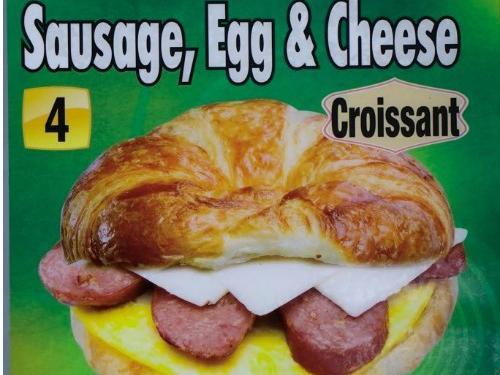 Crossiant, Sausage, Egg & Cheese