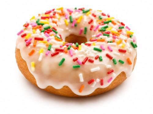 Cake Vanilla w/ Rainbow Sprinkle